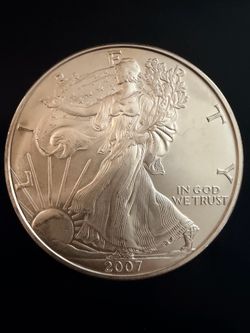 2007 ASE 1 oz silver