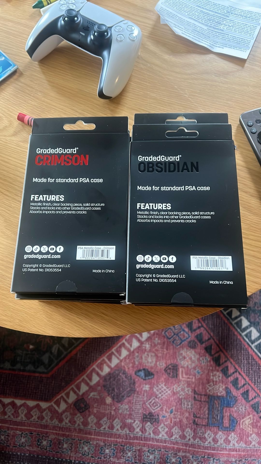 Crimson And Obsidian Graded Guards