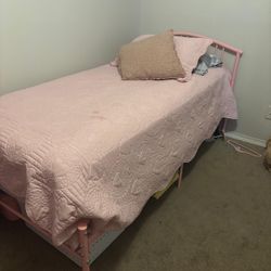 Twin Bed With Mattress 