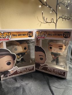 Funko Pop Fall Out Boy Patrick Stump & Pete Wentz Set
