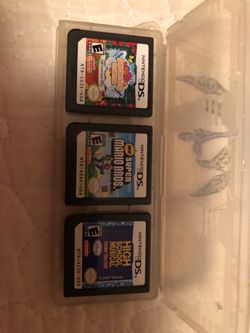 3 Nintendo DS Games