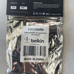 Belkin Display to dvi Adapter 