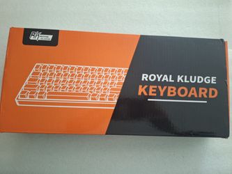 Royal Kludge RK61 Wireless Mechanical Keyboard - Brown Switches (No Cable)