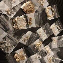 Assorted Jewelry, Necklaces And Earrings 