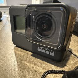 GoPro hero 7 with accessories.