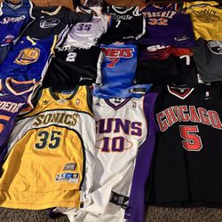 NBA Jerseys Must Go. 25$/jersey