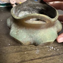 old Chinese bronze incense burner