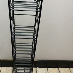 Iron Metal Shelve- 37.5 Inches Tall 
