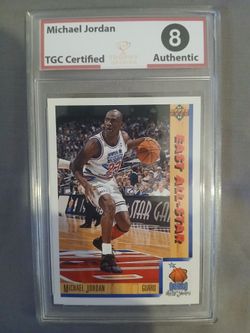 Michael Jordan Graded Slab