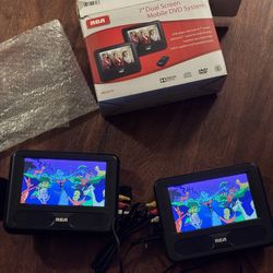 RCA Dual Screen Car DVD Player