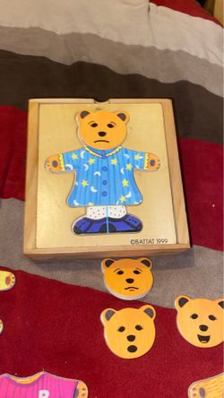 1999 Battat bear puzzle