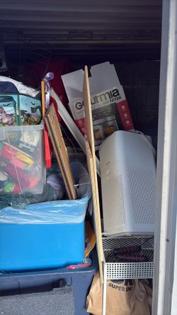 Storage Shed With Stuff