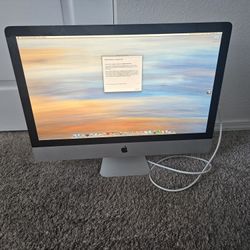 2009 Apple iMac Desktop Core 2 Duo 27-inch & Wired Keyboard