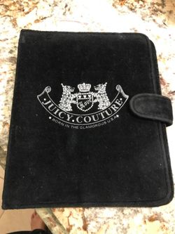 Juicy couture iPad case