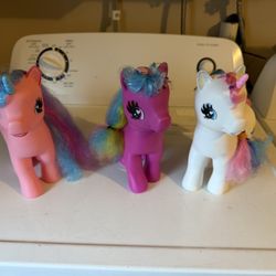 Three Large Size My Little Ponies, The Purple One Lights Up