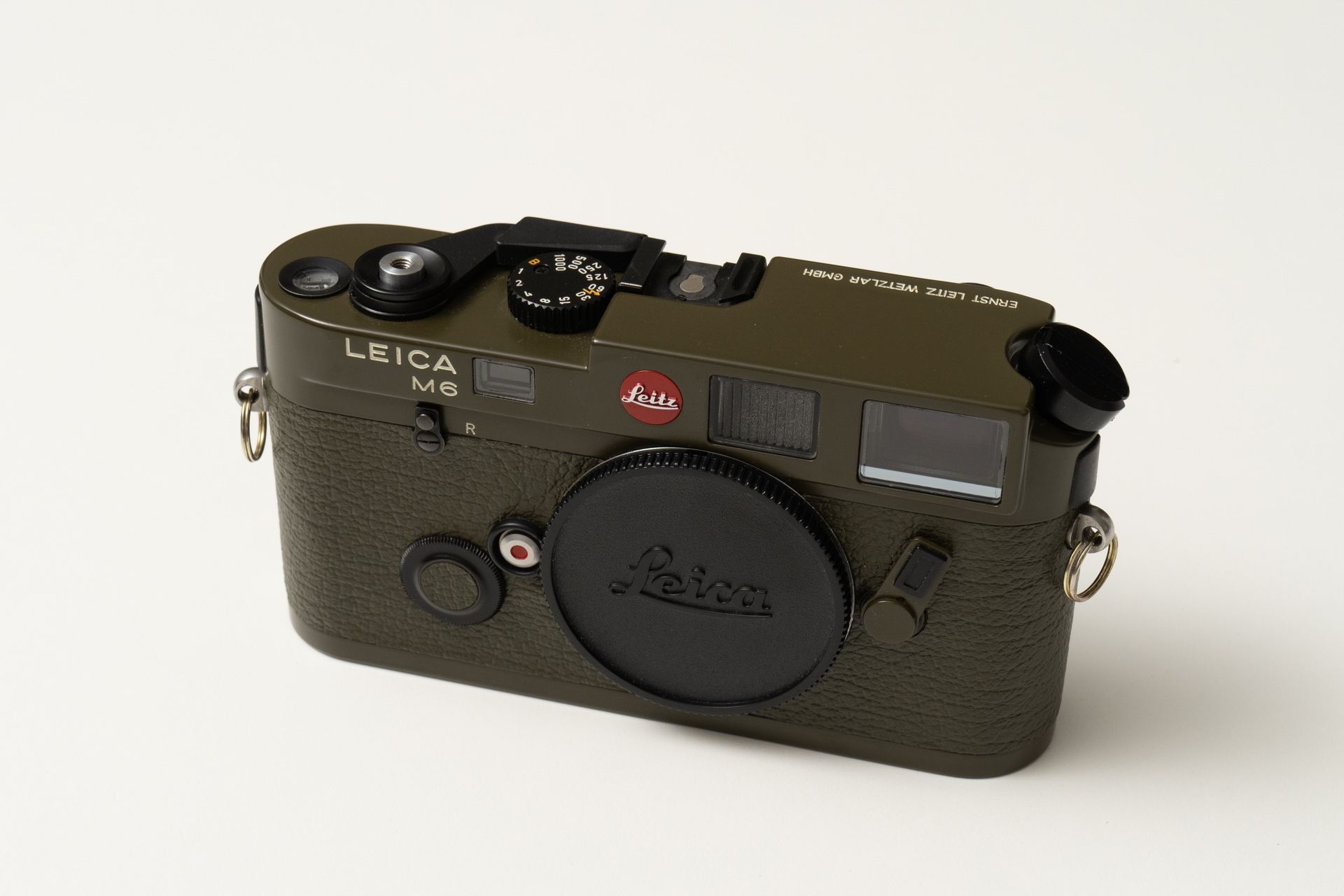 Leica M6 Classic 35mm Rangefinder Film Olive Safari Green Camera