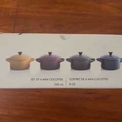 Le Creuset + Botanique Collection Mini Cocottes, Set of 4