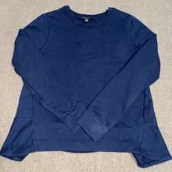🔥 Banana Republic Navy Blue Long Sleeve Shirt Women’s Small – Size S