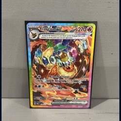 Pokémon Flareon EX SIR Prismatic Evolutions Card 146/131 Sir Illustration Rare