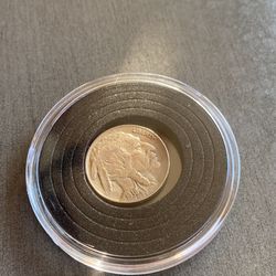 1938  D       buffalo nickel five cents