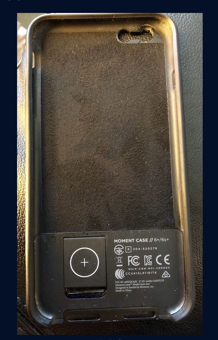 Battery Photo Case With Electronic Shutter