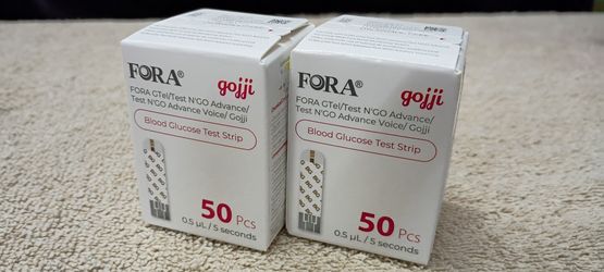 [New] Gojji Fora GTel Test N Go Blood Glucose Test Strips For Diabetes