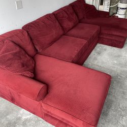 Sectional Sofa Couch With Sleeper Mattress Sofa Futon -free Delivery 