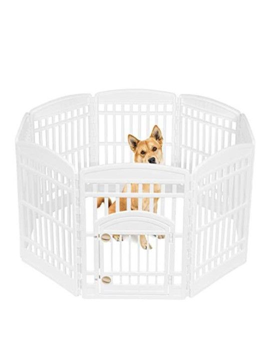 Dog Gate With Door And Lock