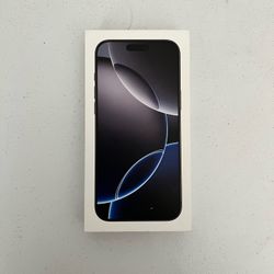 iPhone 16 Pro Max Box 