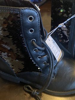 Girls Size 3 Sequence Boots