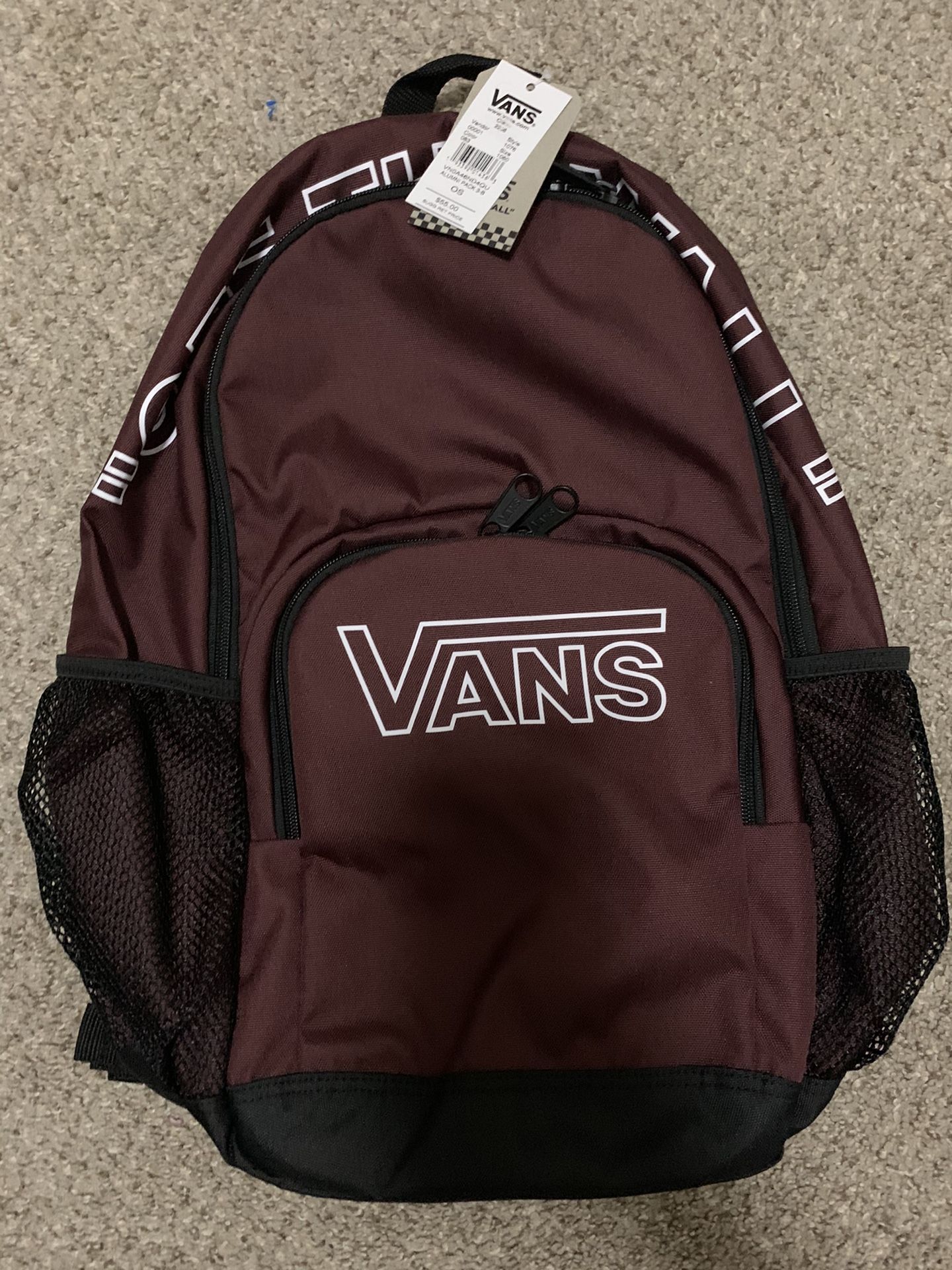 Brand New Vans Backpack