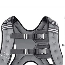 Prodigen 12lbs Grey  Weighted Vest for Women and Men