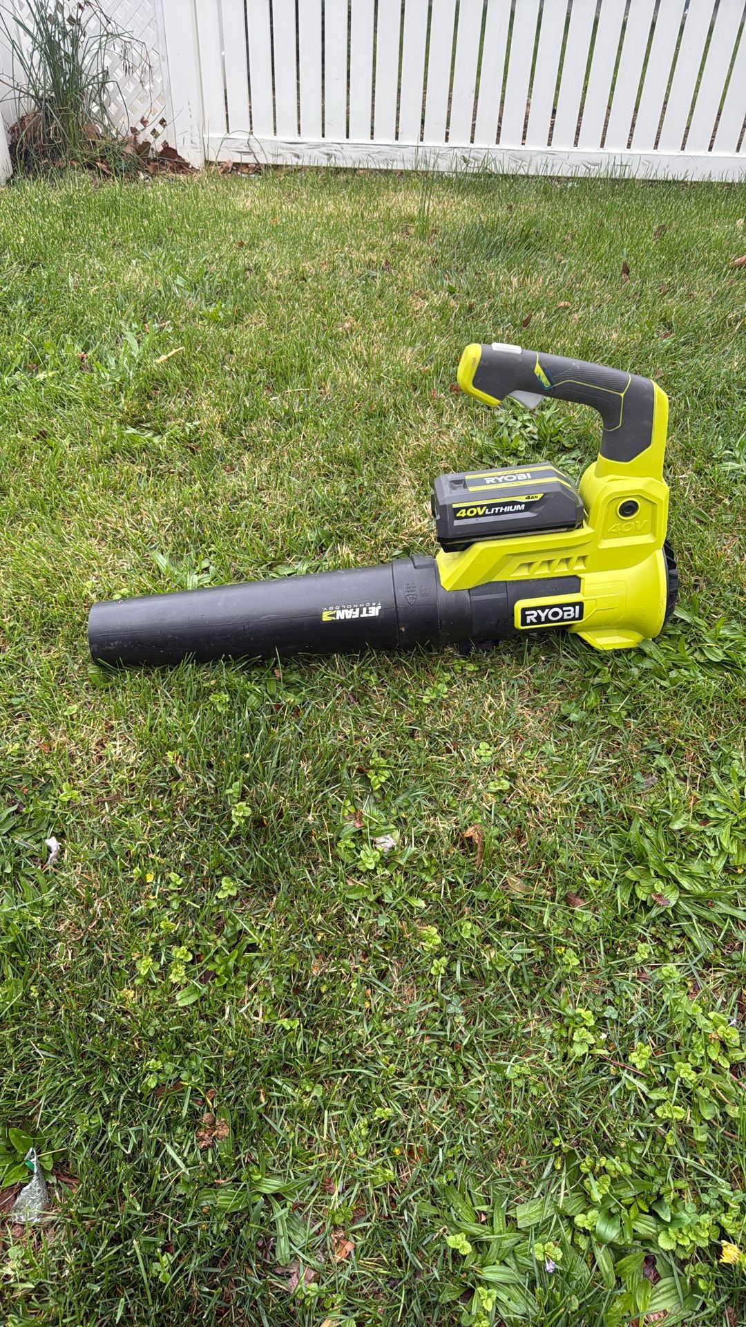 Battery And Blower No Charger Included