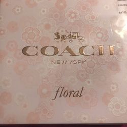 COACH Perfume FLORA Kit -Coach Perfume FLORAL Perfume, plus Lotion, Purse Perfume with Pouch $90