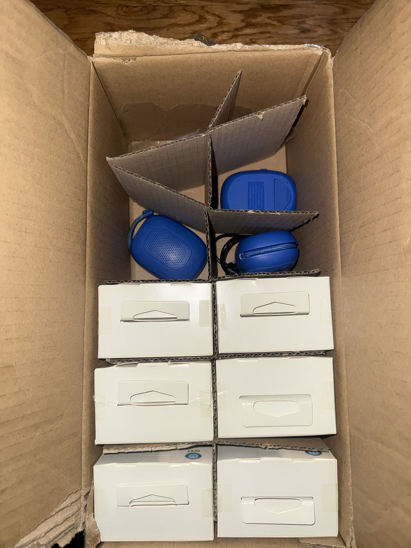 ONN ONA18AA021 Water Resistant Portable Bluetooth Speaker - Blue