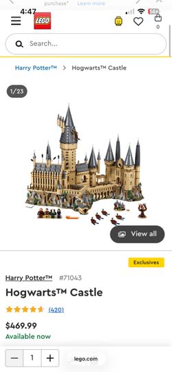 Lego hogwarts castle