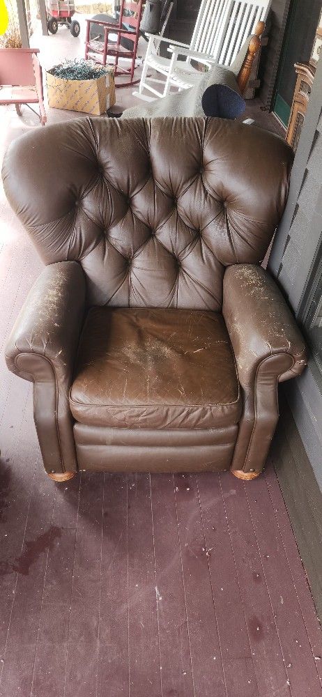 Free! 2 Leather Recliner Chairs
