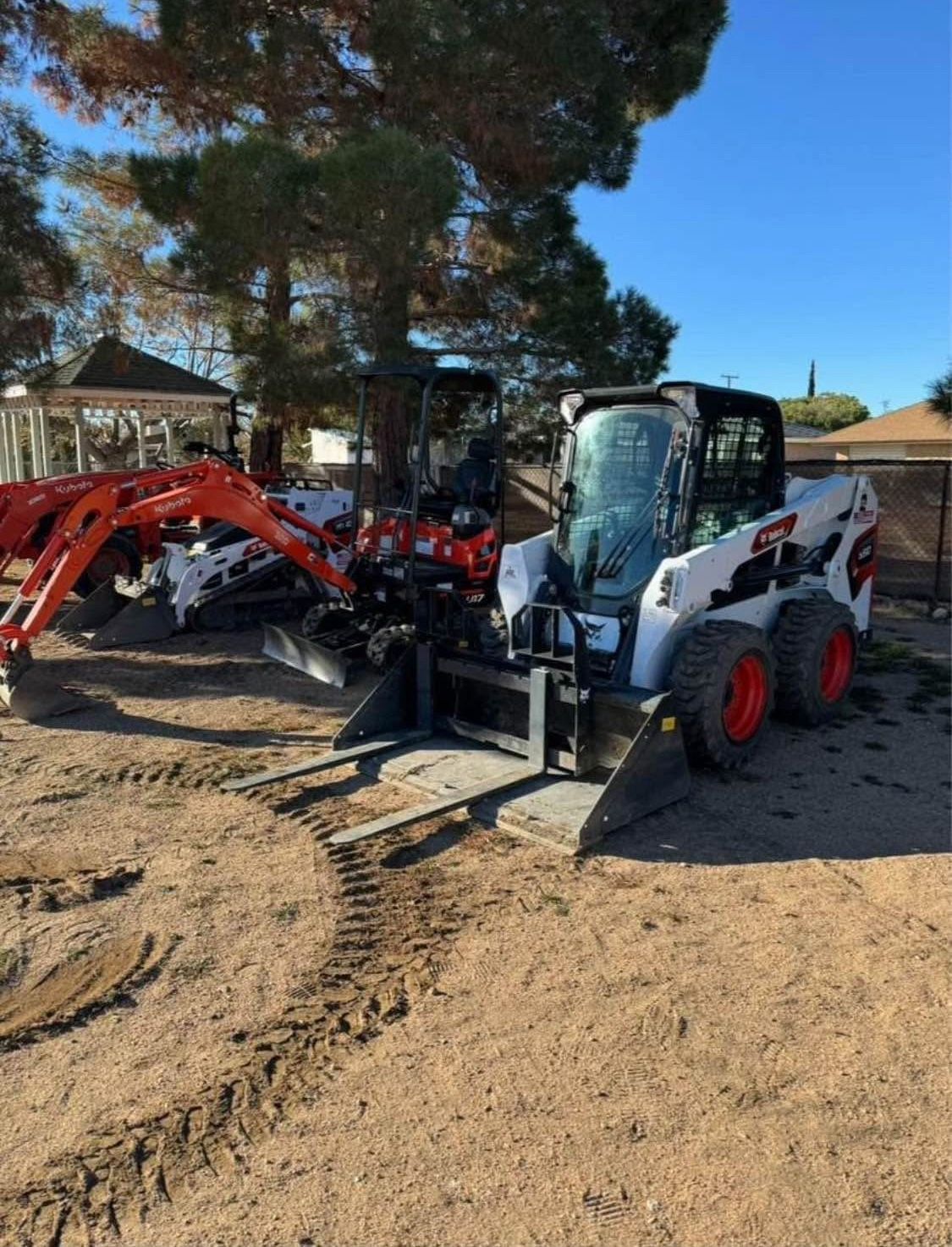 Kubota Tractor, Kubota Excavator, Bobcat Skid Steers , Compactors