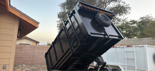 Sissor hoist trailer 12 ft 🚛🦾