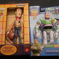 Toy Story 5 Buzz LIghtyear And Woody 7 Inch 
