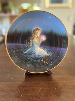 Franklin Mint Heirloom Recommendation Limited Edition Porcelain Decorative Plates-Crystal Series