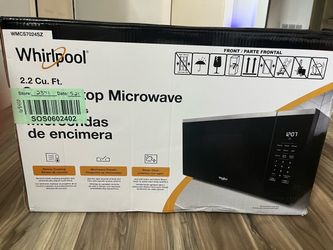 Whirlpool countertop microwave