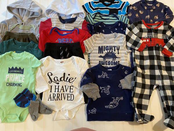 Baby Boys 3-6M 6M Winter Clothes Lot 3-6 Months 