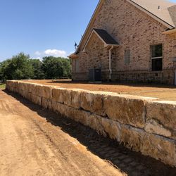 Retaining Walls Limestone Blocks 