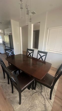 Kitchen table with chairs