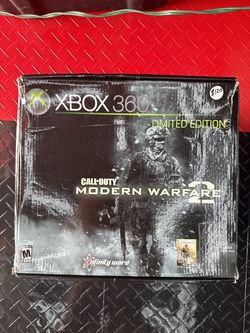Xbox 360  limited edition call of duty modern warfare 2
