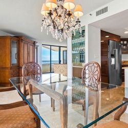 Glass Dining Room Table For 6 & Base