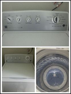 kenmore automatic load sensing washer