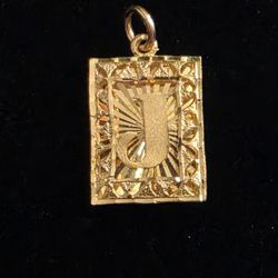 24k Gold Pendant 