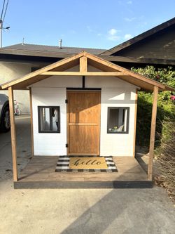 Custom Wooden Playhouse